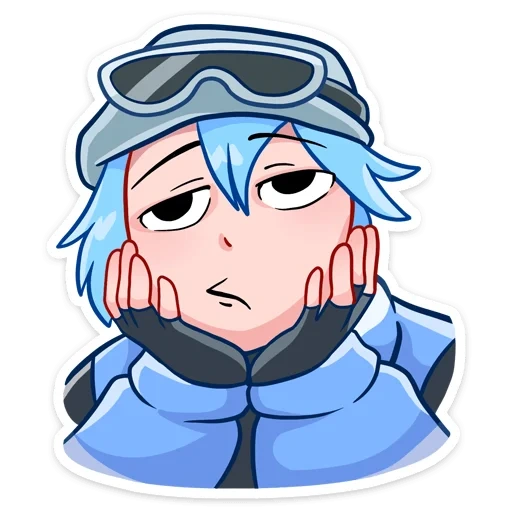 ghiaccio, anime, emoticon di emoticon