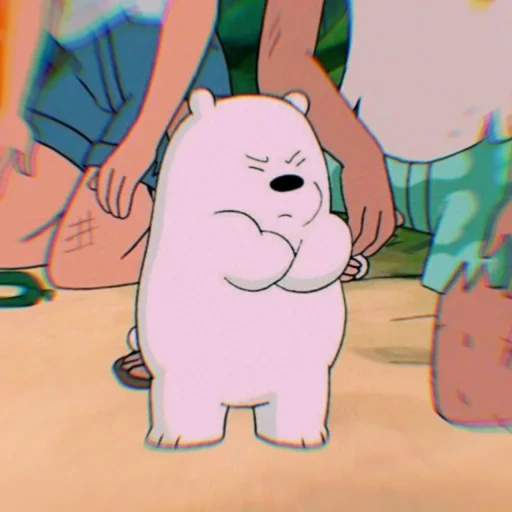 bare bears, медведь милый, белый медведь, вся правда о медведях, we bare bears ice bear