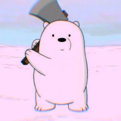 игрушка, белый медведь, we bare bears белый, белый вся правда о медведях