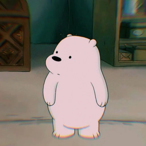 urso fofo, urso branco, toda a verdade sobre o urso, ice bear we bare bears, toda a verdade sobre ursos polares