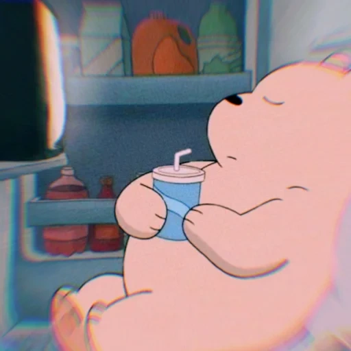 bare bears, toda la verdad sobre el oso, we bare bears ice bear, oso polar de oso desnudo we, refrigerador blanco we oso desnudo