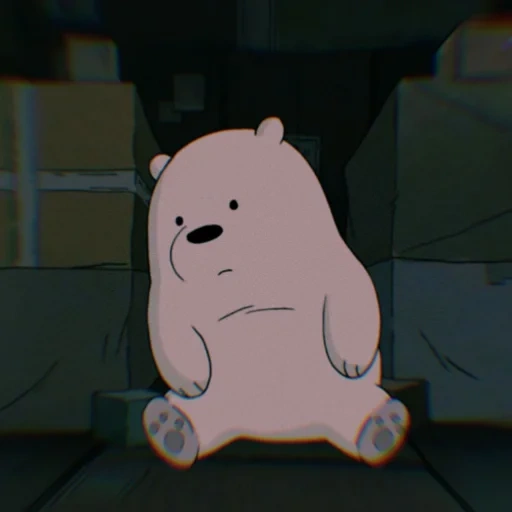 bare bears, kafar ayar, toda la verdad sobre el oso, we bare bears ice bear, oso desnudo de dibujos animados we