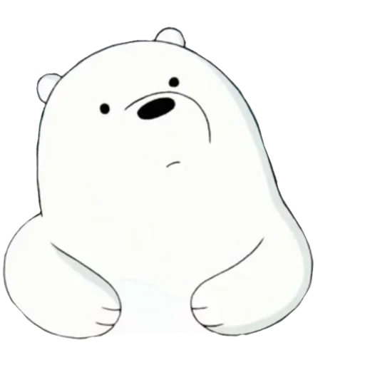 der eisbär, die ganze wahrheit über den bären in weiß, die ganze wahrheit des bären weiß, eisbären wir sind gewöhnliche bären, weiße cartoon ganze bär wahrheit