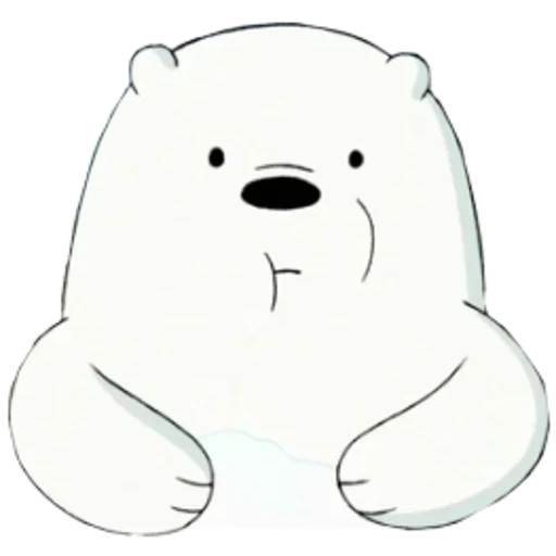 orso bianco, noi orso ordinario bianco, bianco tutta la verità sugli orsi, white cartoon all bear truth
