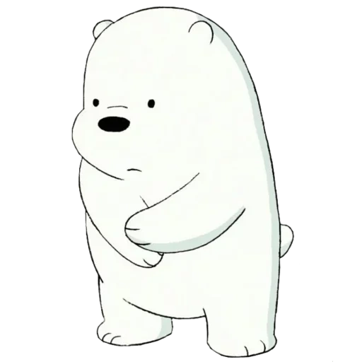 orso polare, bianco tutta la verità sugli orsi, white cartoon all bear truth