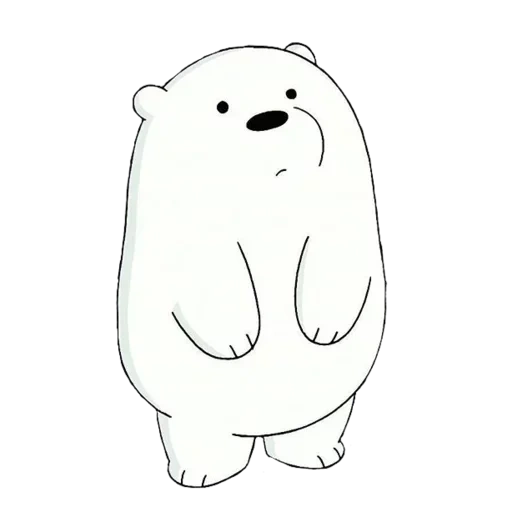 beruang kutub, beruang kutub, kami bare bears white, kami beruang beruang beruang putih