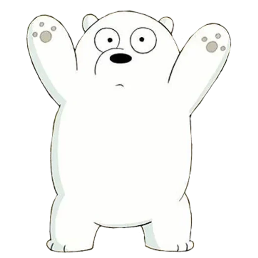 ours polaire, we naked bear white, cartoon d'ours polaire, cartoon d'ours polaire, white toute la vérité sur les ours