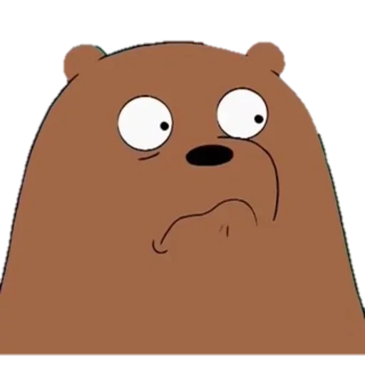 urso, o urso é fofo, urso pardo, urso urso, cartoon bear beears brown bear