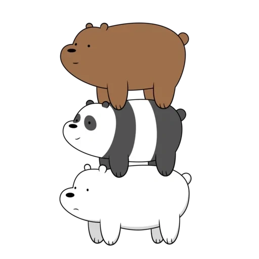 bare bears, cubs are cute, the whole truth about bears, background bear cartoon, the whole truth of logo bear