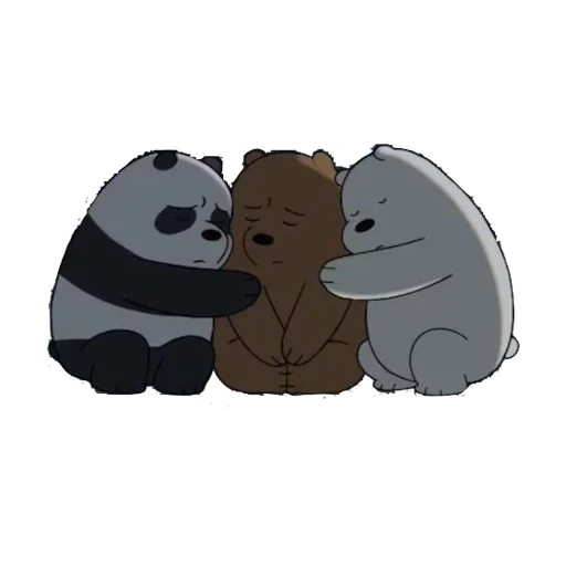 bare bears, cubs are cute, the whole truth about bears, the whole truth of bear fox, panda cartoon whole bear truth