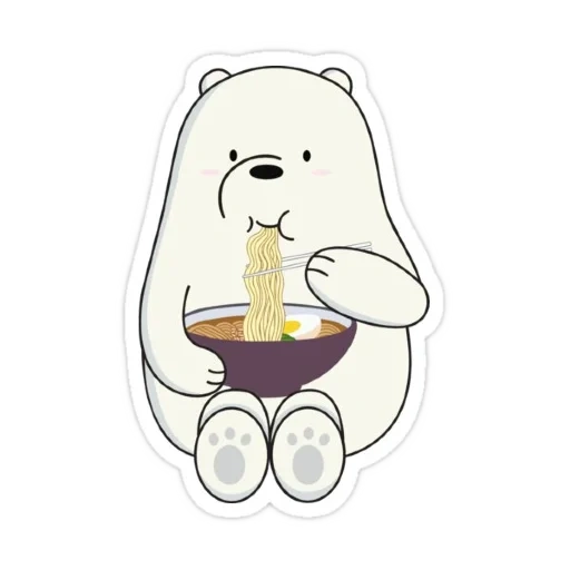 nous ours nus ours blanc, nous avons des styles d'ours nus, bare betyrs, we bare beyrs panda stikers, ice bear nous