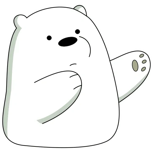 oso blanco, icebear lizf, pegatinas oso blanco, pegatinas blancas, toda la verdad sobre los osos