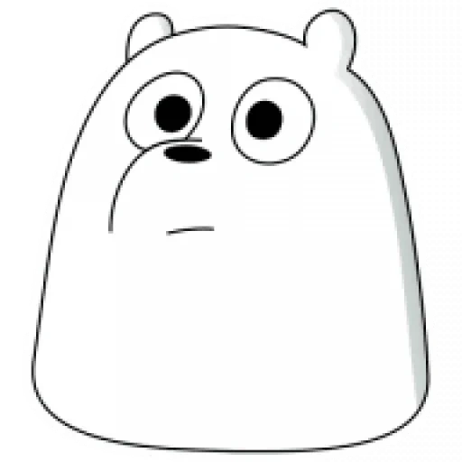 stickers white bear, icebear lizf steckers, white stickers, white bear, icebear stickers