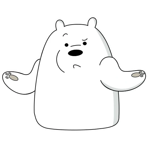 ours blanc, systèmes ours blanc, toute la vérité sur les ours, autocollants blancs, ice bear nous