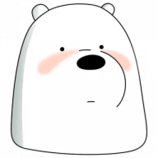 pegatinas oso blanco, somos osos ordinarios blancos, oso blanco, pegatinas de icebear, 