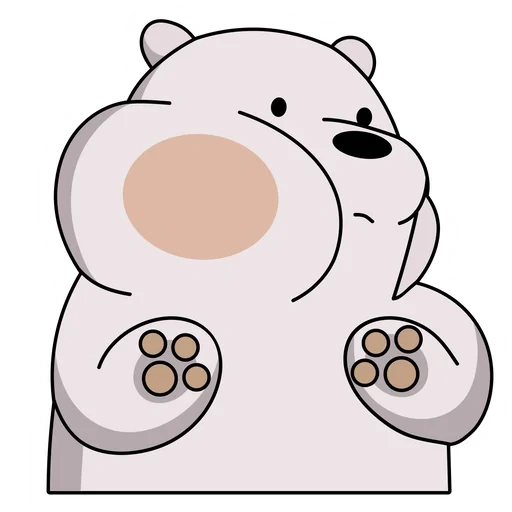 toda la verdad sobre los osos baby white, careate oso, beúramos bears estética blanca, toda la verdad sobre los osos, bears bears ice bear bear