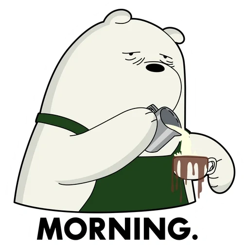 bare bears, stickers all the truth about bears, bear white, cartoon we bare bears, we bare beears white stickers