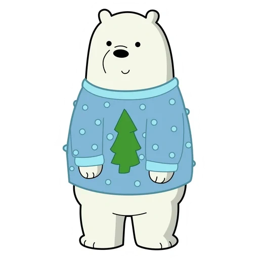 oso de hielo we bare bears, osos desnudos, somos osos ordinarios, osos ordinarios, barra web de icebear