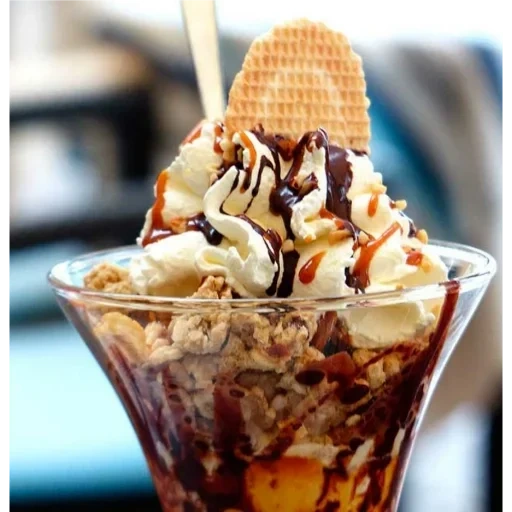 мороженое, парфе мороженое, джелато мороженое, десерт мороженого, мороженое тирамису