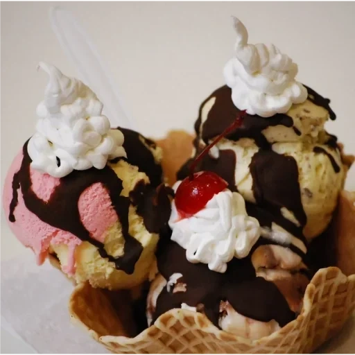 aliments, crème glacée, glace à gâteau, gateau à la crème, dessert de la criminalité sur glace de vanillais