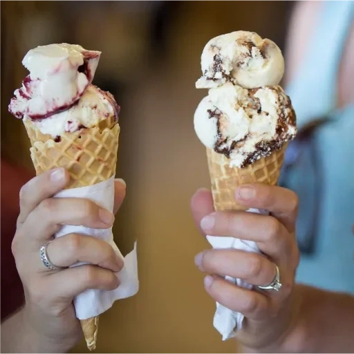 congelé, crème glacée, crème glacée à la main, glace américaine, esthétique de la crème glacée à la vanille