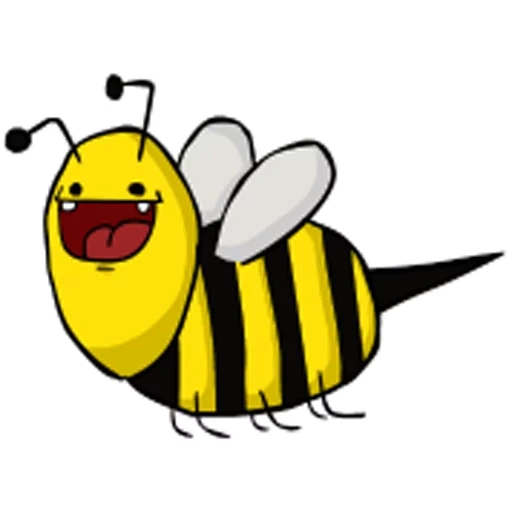 пчела, пчелка, шмель пчела, пчелка спит, пчела иллюстрация