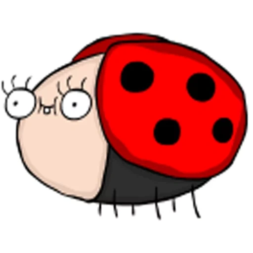 ich heisse kartoffel meme, ladybug cartoon