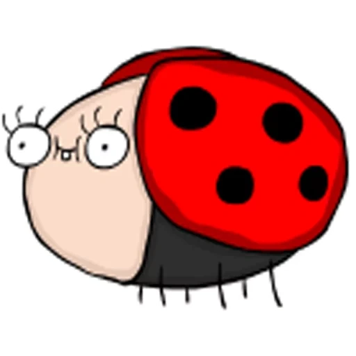 ich heisse kartoffel meme, cartoon de coccinelle