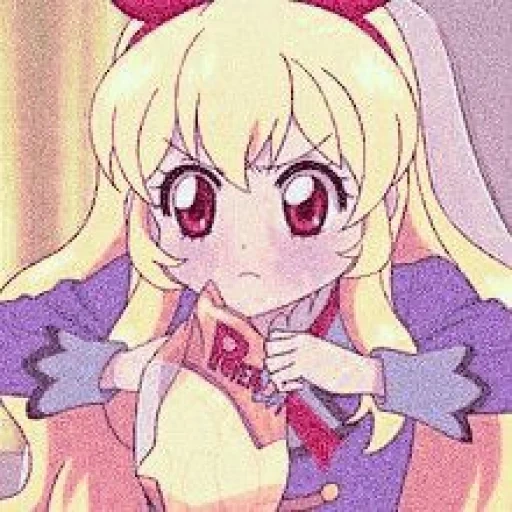 anime, aitsetsu, anime aykatsu, aikatsu raichi, anime ringo hoshiy