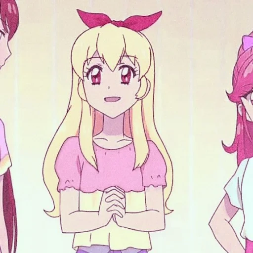 aitsetsu, anime aykatsu, personajes de anime, episodio de anime de aitsetsu, capas de pantalla de aykatsu ichigo hoshiye