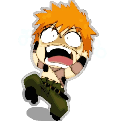 chibi blitz, ichigo chibi, ichigo bulić, ichigo kurosaki, blich ichigo frankenstein