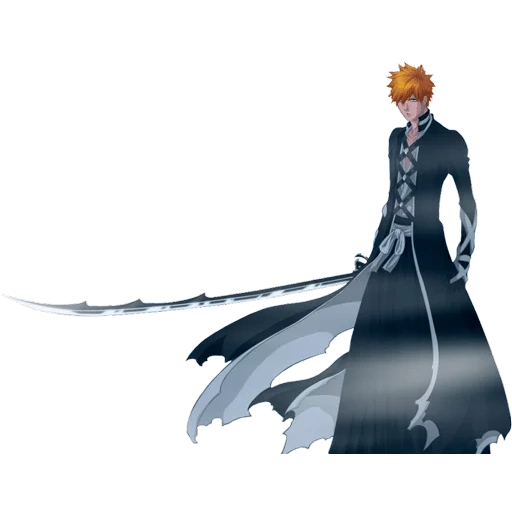 ich goblić, ichigo bangkai 2, kazugo kurosaki, ichigo kurosaki kaikai, fond sablonneux semi-ouvert