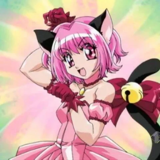 anime, tokyo mew mew, tao meow en fleurs de cerisier, tokyo meow meow ichigo, tokyo meow meow se transforme
