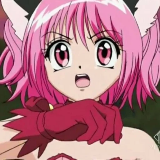 anime, tokyo mew mew, personnages d'anime, tokyo meow meow ichigo, capture d'écran de tokyo meow meow