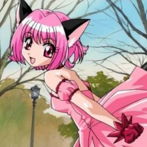 ichigo momia, anime mädchen, anime charaktere, anime tokyo meow ichigo, rika komatsu mein schatz album cover tokyo mew mew