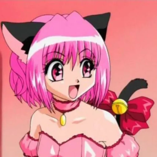 tokyo mew mew, chica de animación, rene mew mew power, tokio miau hermano, captura de pantalla miau de tokio