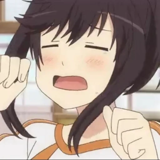 anime nyashki, anime day card, anime cute, anime girl, anime charaktere