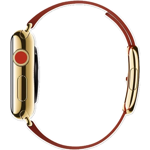orologio apple, orologio da polso, cinghia di apple watch, mela oro in pelle, apple 42mm sadden classic buckwt2zm/a