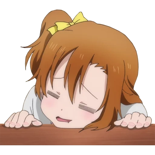 аниме, аниме девушки, хонока косака, honoka kousaka, love live school idol project