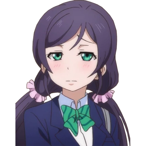 nozomi, nozomi tojo, нозоми тоджо, девушки аниме, love live school idol project