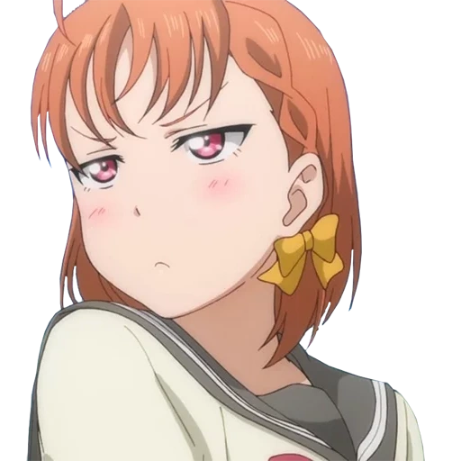 аниме чан, love live, chika takami, живая любовь сияние