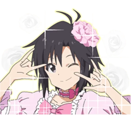 süß ist lieb, nico yazava, anime charaktere, beliebter anime, senran kagura aska