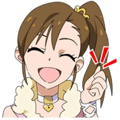 anime, anime drawings, idolmaster ami, idolmaster cheeks, anime idolmaster