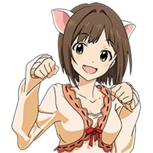 anime di nia, anime neko, gatto anime, personaggio di anime