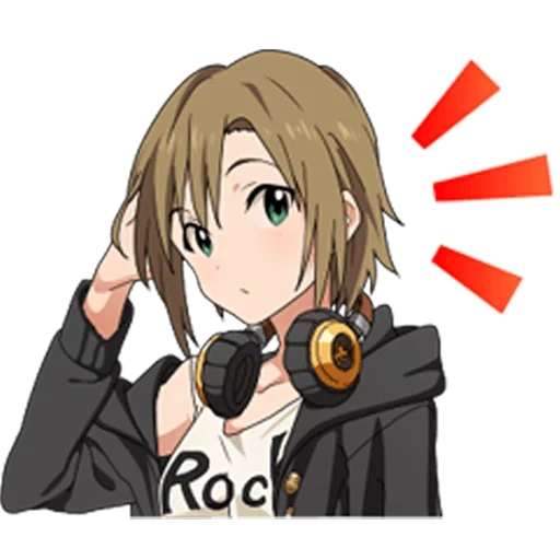 anime dj, tian rina, anime girl, the idolmaster, karakter anime