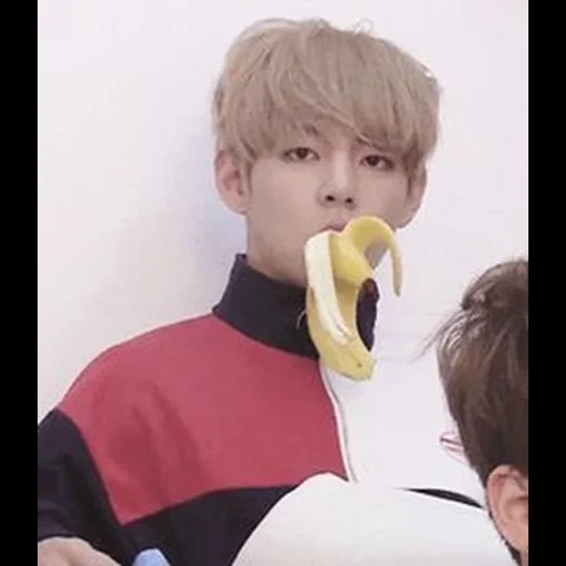taehyung, ким тэ хён, тэхён бомгю, тэхен бананом, ким сокджин банан