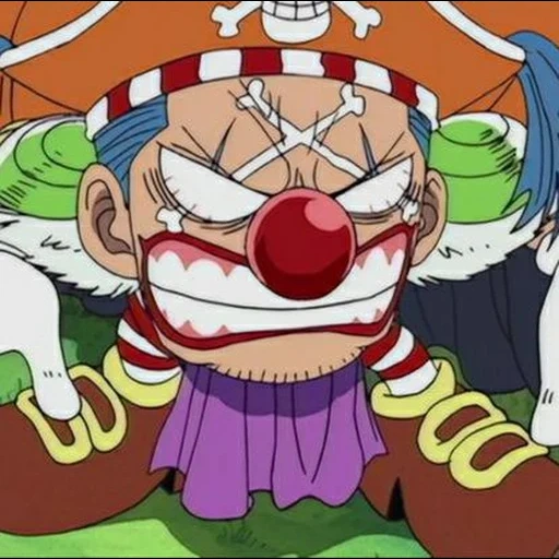 clown baggi, buggy d clown, clown baggi van pis, capitano baggi van pis, clown baggi dopo timskip