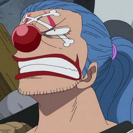 fan pis, budge van pis, buggy one piece, anime one piece, anime one piece