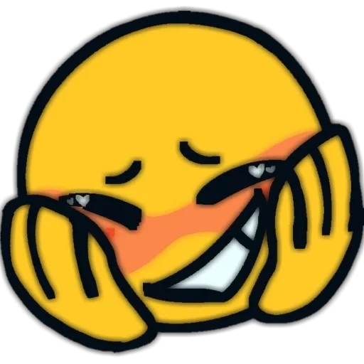 símbolo de expressão, sorriso fofo, a expressão é fofa, pintura de expressão, cursed emoji cute cleep