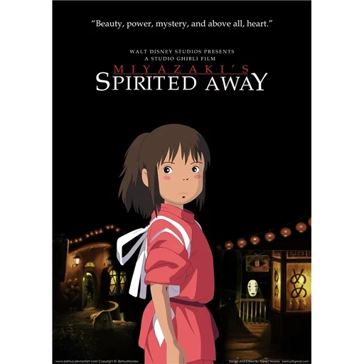 figure, be taken away by a ghost, gone with the wind, spirited away poster, spirited away cover